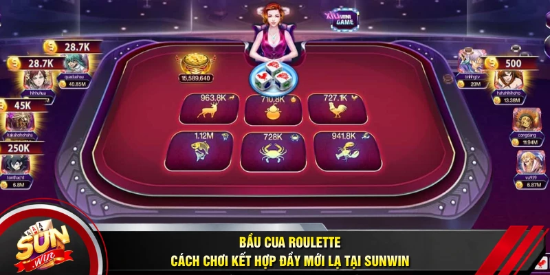 Bầu Cua Roulette - Cách Chơi Kết Hợp Đầy Mới Lạ Tại SUNWIN