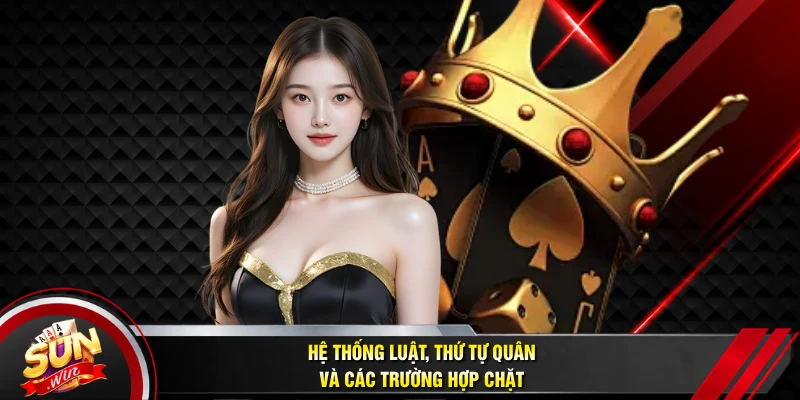 Hệ thống luật, thứ tự quân và các trường hợp chặt