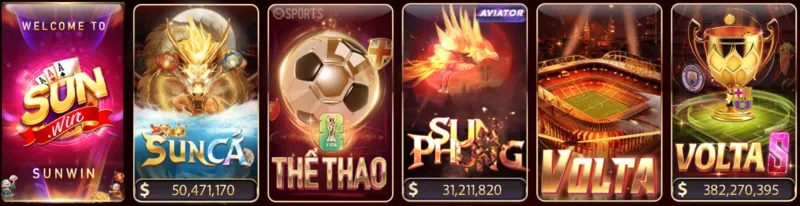 sảnh game sunwin